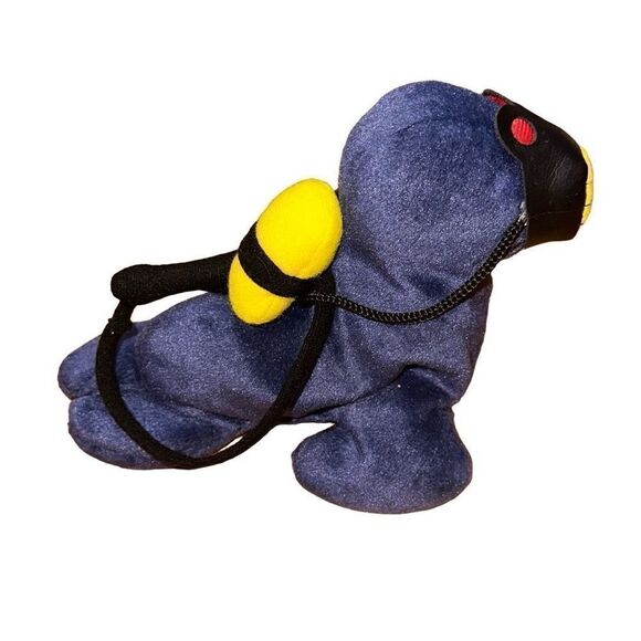 Meanies Beanie Babies Navy Seal New With Tags Plush Series 1 - Picture 6 of 11